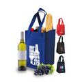 1 To 4 Bottle Wine Tote Bag.